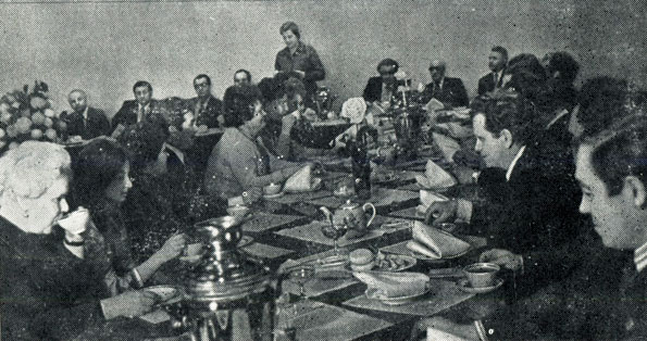 Открытие Дней грузинского чая в Ульяновске (1978 г.)