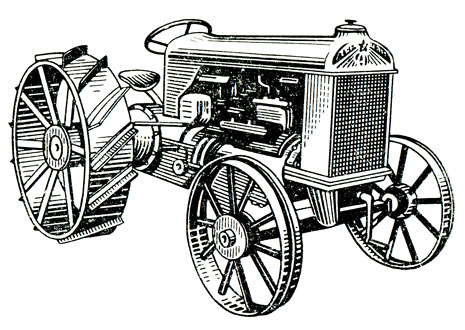 Трактор марки 'Фордзон-Путиловец'